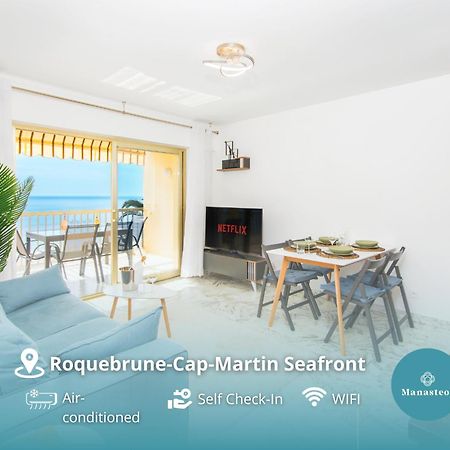 Roquebrune Plage - Terrace Splendid Sea View - BW Exteriör bild