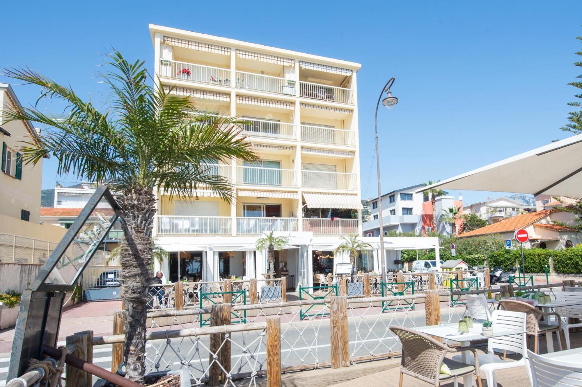 Roquebrune Plage - Terrace Splendid Sea View - BW Exteriör bild